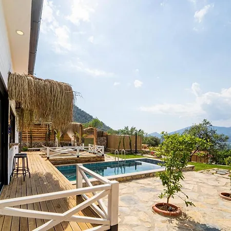 Villa With Pool Surrounded By Nature In Fethiye Apartman